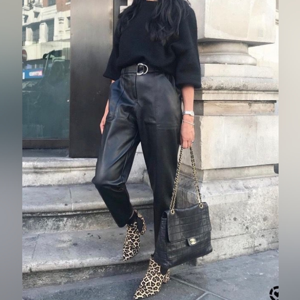 Vintage Leather Trousers